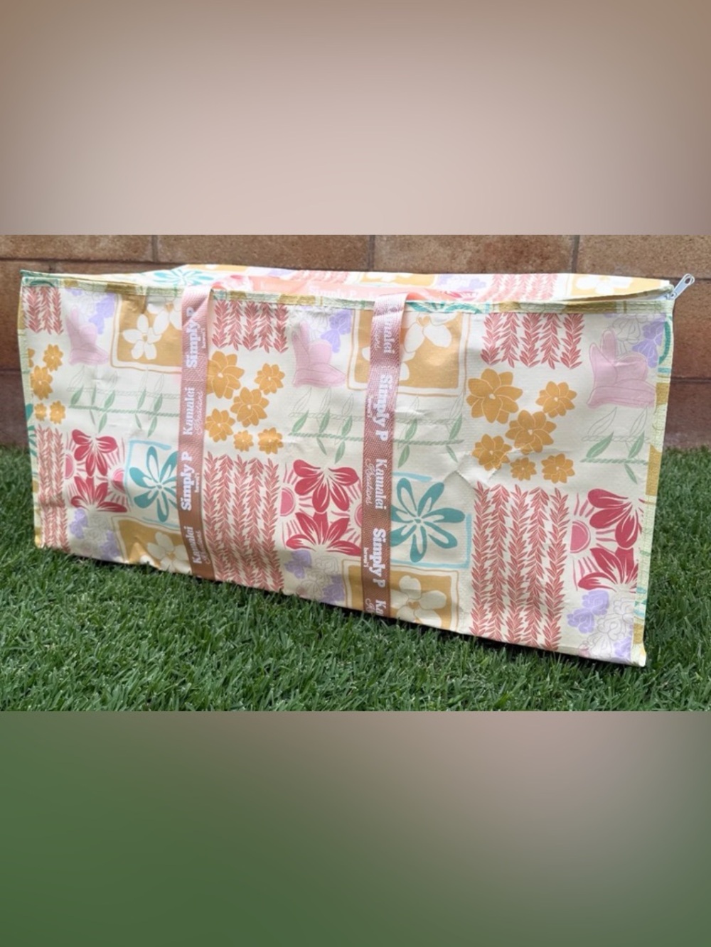 Simply P Hawai’i x Kamalei Kreations Zippered Bulky Bag